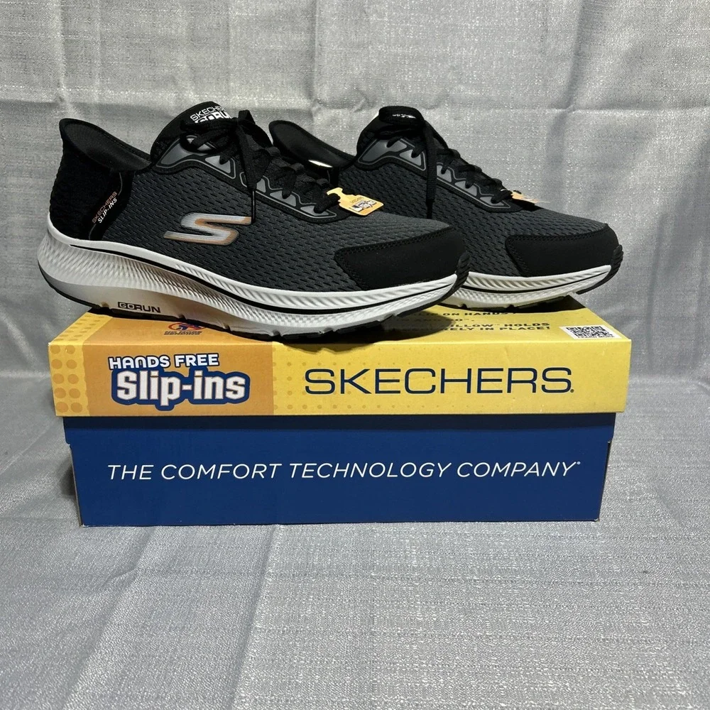 Skechers Men's Slip-ins Go Run Consistent 2.0 Empowered SZ 13 Memory Foam Black
